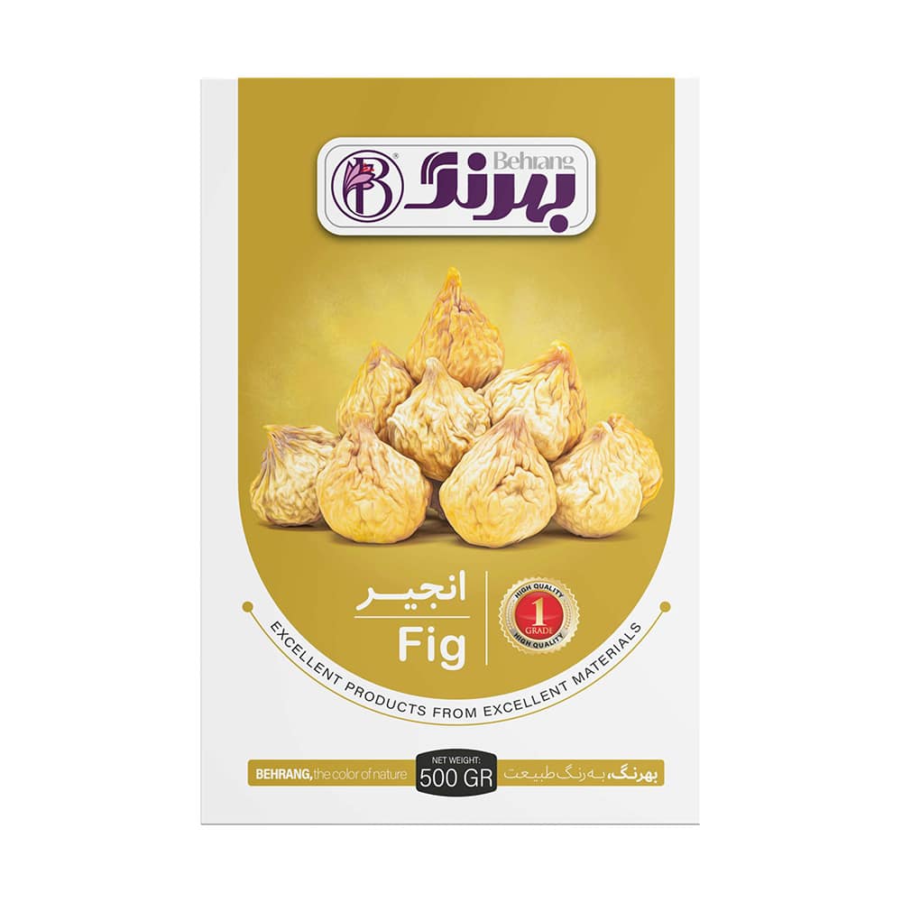 انجیر 500 گرمی بهرنگ